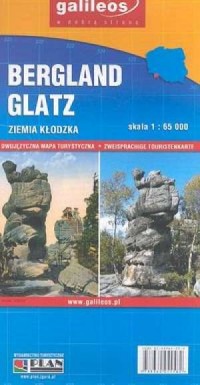 Bergland Glatz. Ziemia Kłodzka - zdjęcie reprintu, mapy