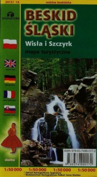 Beskid Śląski. Wisła i Szczyrk - zdjęcie reprintu, mapy