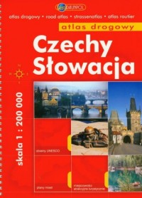 Czechy i Słowacja. Atlas drogowy - zdjęcie reprintu, mapy