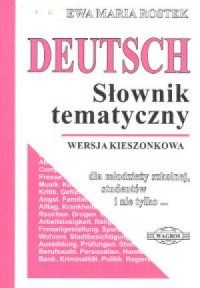 Deutsch. Słownik tematyczny - okładka podręcznika