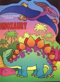 Dinozaury (książeczka do naklejania - okładka książki