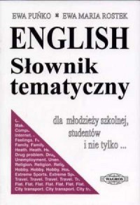 English Słownik tematyczny. Dla - okładka książki