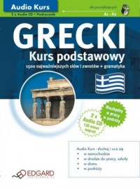 Grecki dla początkujących. Kurs - okładka podręcznika