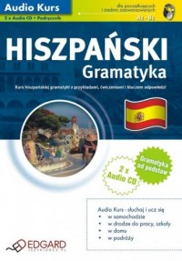 Hiszpański. Gramatyka. Audio Kurs - okładka podręcznika