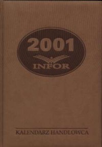 Kalendarz 2001 handlowca - okładka książki