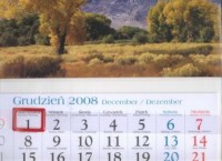 Kalendarz 2009 Jesień - okładka książki