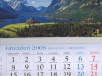 Kalendarz 2009 Pejzaż - okładka książki