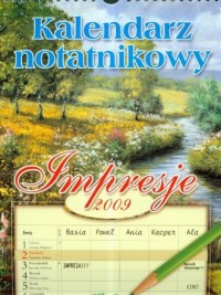 Kalendarz 2009 WN01 Impresje - okładka książki