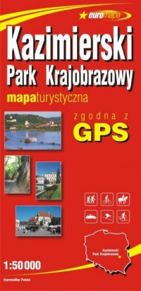 Kazimierski Park Krajobrazowy (1:50 - zdjęcie reprintu, mapy