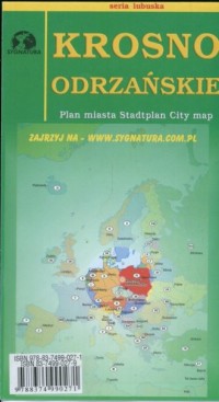 Krosno Odrzańskie - zdjęcie reprintu, mapy