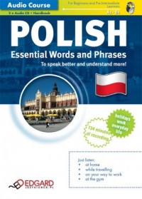 Kurs Polski dla cudzoziemców. Niezbędne - okładka podręcznika