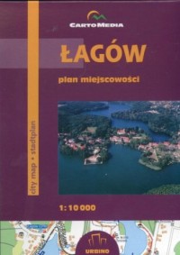 Łagów - zdjęcie reprintu, mapy