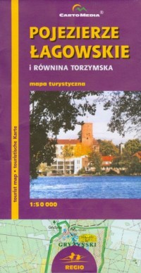 Pojezierze Łagowskie i Równina - zdjęcie reprintu, mapy