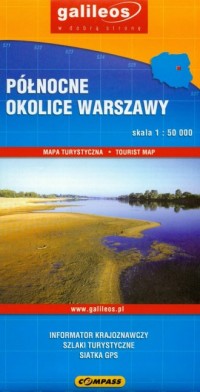 Północne okolice Warszawy - zdjęcie reprintu, mapy