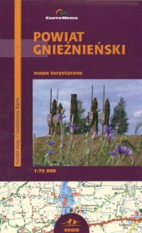 Powiat Gnieźnieński - zdjęcie reprintu, mapy