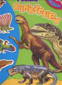 Poznaj dinozaury z naklejkami - okładka książki