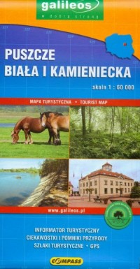 Puszcze Biała i Kamieniecka - zdjęcie reprintu, mapy