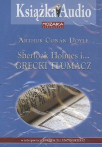 Sherlock Holmes i grecki tłumacz - pudełko audiobooku