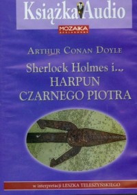 Sherlock Holmes i harpun Czarnego - pudełko audiobooku