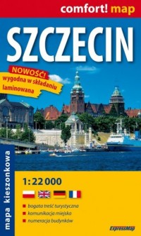 Szczecin (kieszonkowy plan miasta - zdjęcie reprintu, mapy