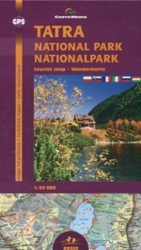 Tatra National Park (wersja ang./niem.) - zdjęcie reprintu, mapy