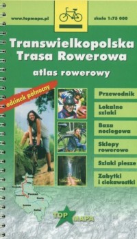 Transwielkopolska trasa Rowerowa - zdjęcie reprintu, mapy
