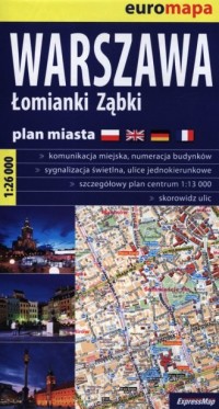Warszawa, Łomianki, Ząbki (plan - zdjęcie reprintu, mapy