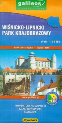 Wiśnicko-Lipnicki Park Krajobrazowy - zdjęcie reprintu, mapy