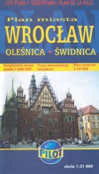 Wrocław, Świdnica, Oleśnica, Trzebnica - zdjęcie reprintu, mapy