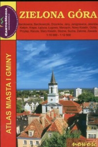 Zielona Góra (atlas miasta i gminy) - zdjęcie reprintu, mapy