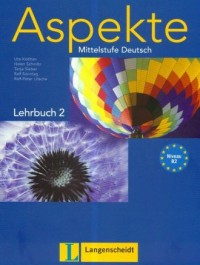 Aspekte 2 B2 Lehrbuch ohne DVD - okładka książki