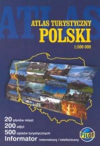 Atlas turystyczny Polski (w skali - zdjęcie reprintu, mapy