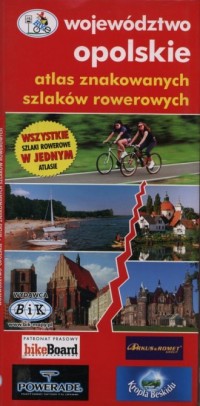 Atlas znakowanych szlaków rowerowych. - zdjęcie reprintu, mapy