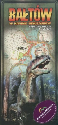 Bałtów. W krainie dinozaurów - zdjęcie reprintu, mapy