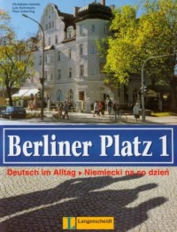 Beliner Platz 1. Niemiecki na co - okładka podręcznika