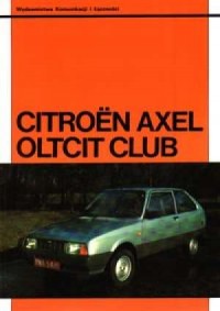 Citroen Axel Oltcit Club - okładka książki