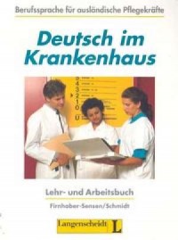 Deutsch im Krankenhaus. Lehr- und - okładka podręcznika