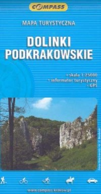 Dolinki podkrakowskie (mapa turystyczna) - zdjęcie reprintu, mapy