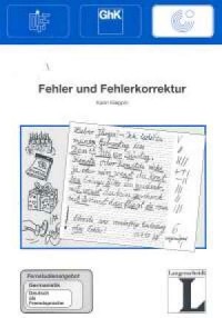Fehler und fehlerkorrektur - okładka książki