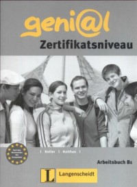 Geni@l B1. Arbeitsbuch. Zeitifikatsniveau - okładka podręcznika