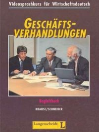 Geschaftsverhandlungen. Begleitbuch - okładka książki