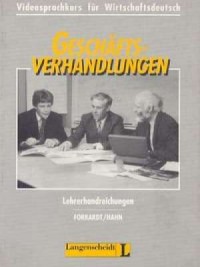 Geschaftsverhandlungen. Książka - okładka podręcznika