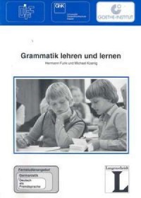 Grammatik lehren und lernen - okładka książki