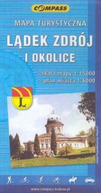 Lądek Zdrój i okolice - zdjęcie reprintu, mapy
