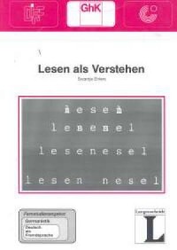 Lesen als Verstehen - okładka książki