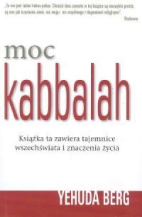 Moc Kabbalah - okładka książki