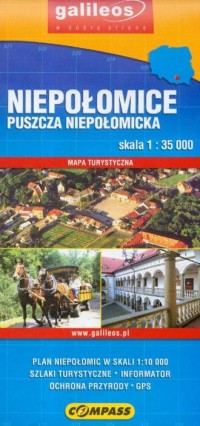 Niepołomice Puszcza Niepołomicka - zdjęcie reprintu, mapy
