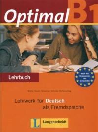 Optimal B1. Lehrbuch - okładka podręcznika