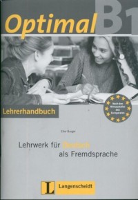 Optimal B1. Lehrerhandbuch - okładka książki
