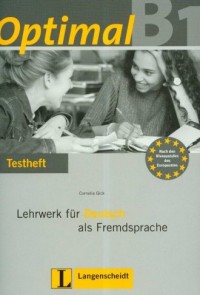 Optimal B1. Testheft mit (+ CD) - okładka książki